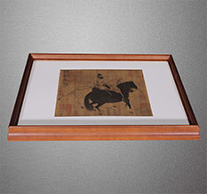 黄陵书画装裱配框服务案例